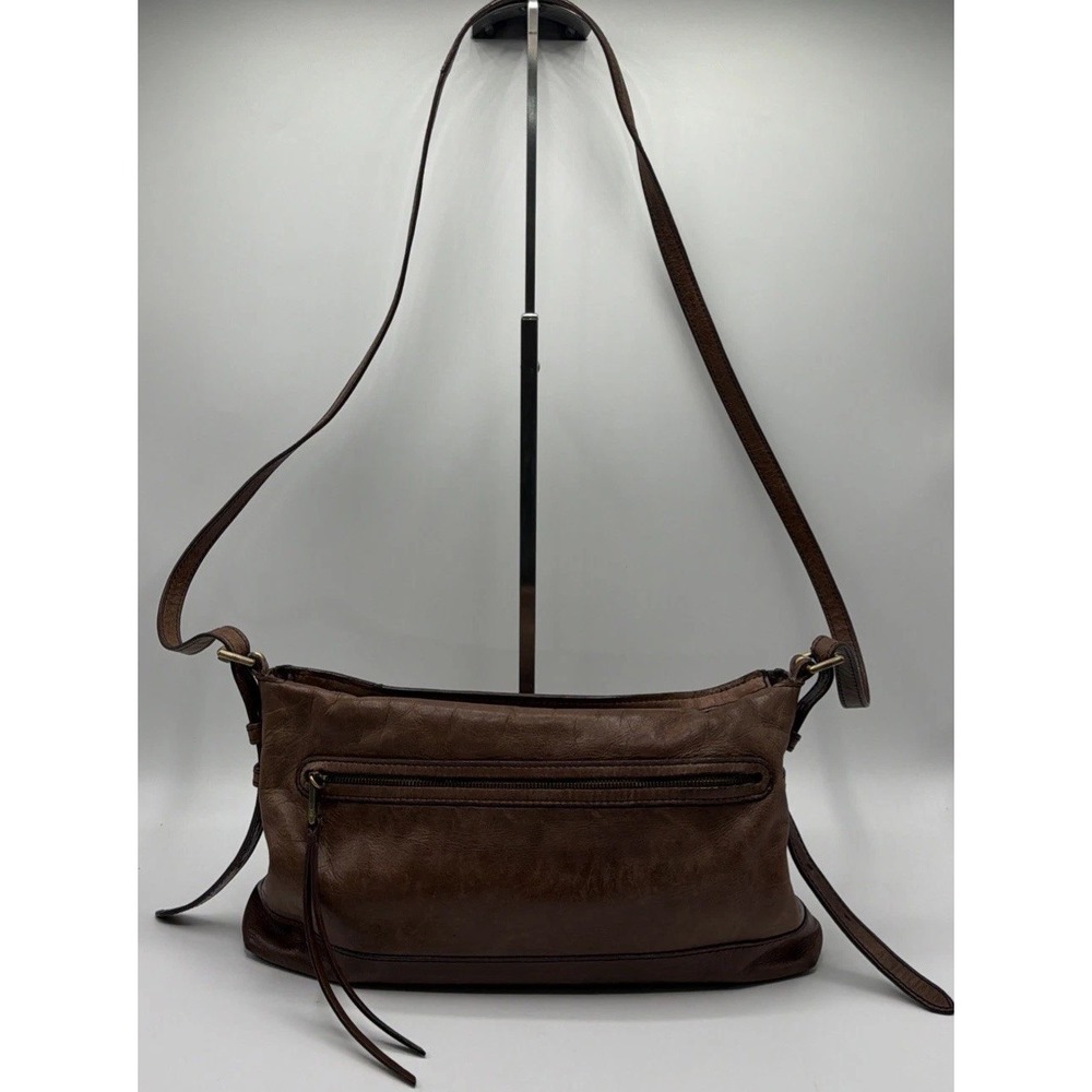 Vintage HOBO Genuine Leather Crossbody Bag. Excellent Soft Leather Condition.